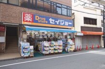 【ドラッグストア】くすりセイジョー　仲宿二番店まで478ｍ