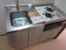 システムキッチン（2口ガスコンロ）